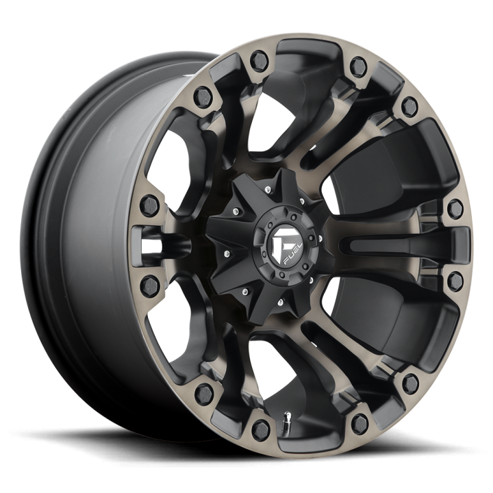 Felga aluminiowa D569 VAPOR Matte Black Double Dark Tint Fuel
