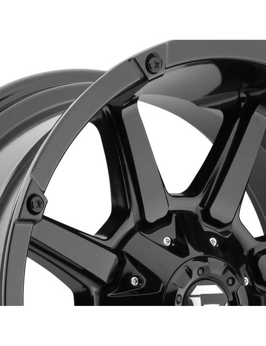 Felga aluminiowa D556 Coupler Matte Black/Double Dark Tint Fuel - ujęcie 3
