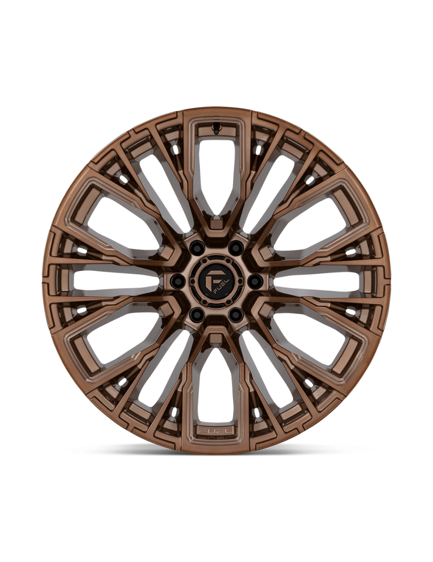 Felga aluminiowa D850 REBAR Platinum Bronze Milled Fuel - ujęcie 3