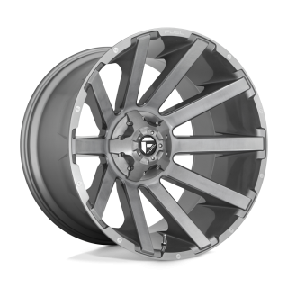 Felga aluminiowa D714 CONTRA PLATINUM Brushed Gun Metal Tinted Clear Fuel