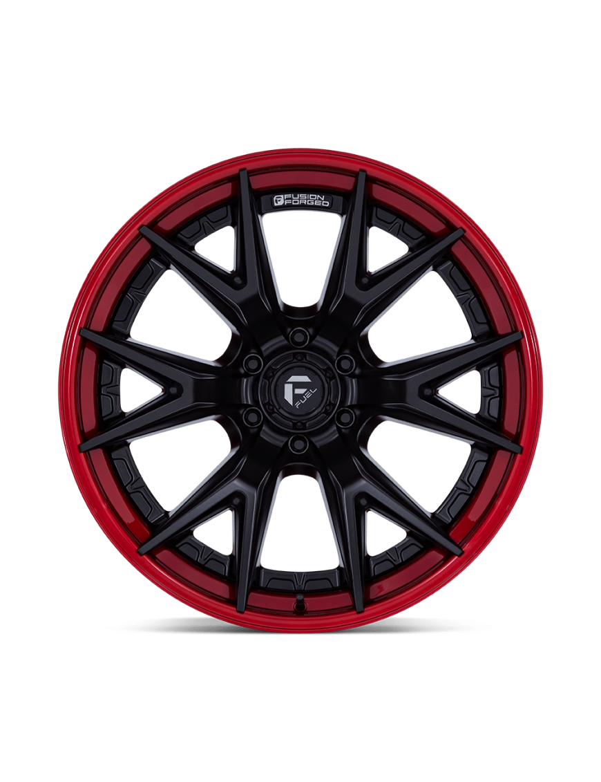 Felga aluminiowa CATALYST Matte Black W/ Candy Red Lip Fuel - ujęcie 2