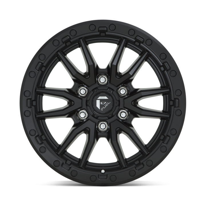 Felga aluminiowa D679 REBEL Matte Black Fuel - ujęcie 3