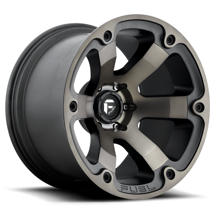 Felga aluminiowa D564 Beast Matte Black Double Dark Tint Fuel