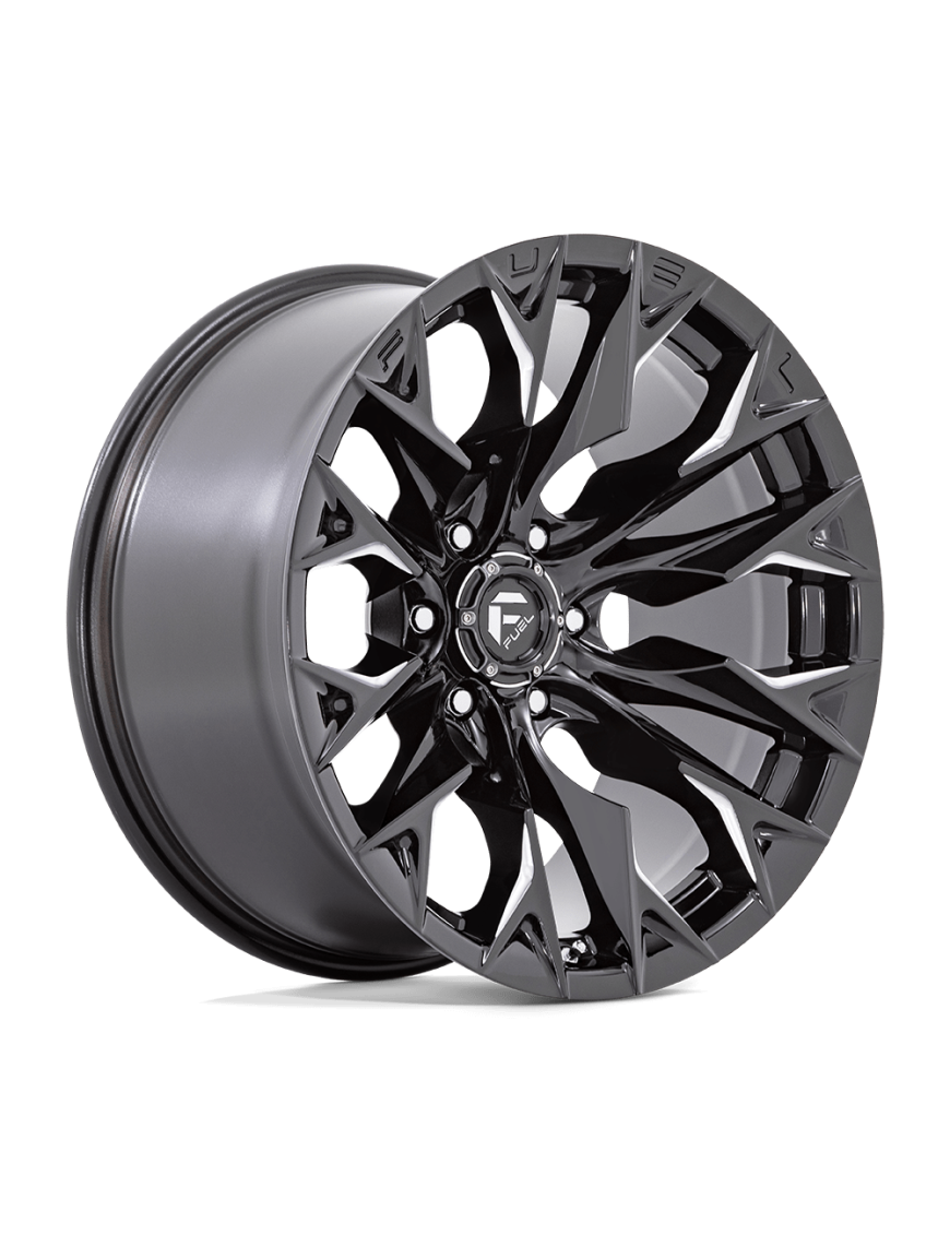 Felga aluminiowa D803 FLAME Gloss Black Milled Fuel