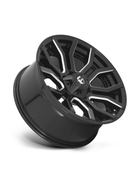 Felga aluminiowa D711 RAGE Gloss Black Milled FUEL - ujęcie 3