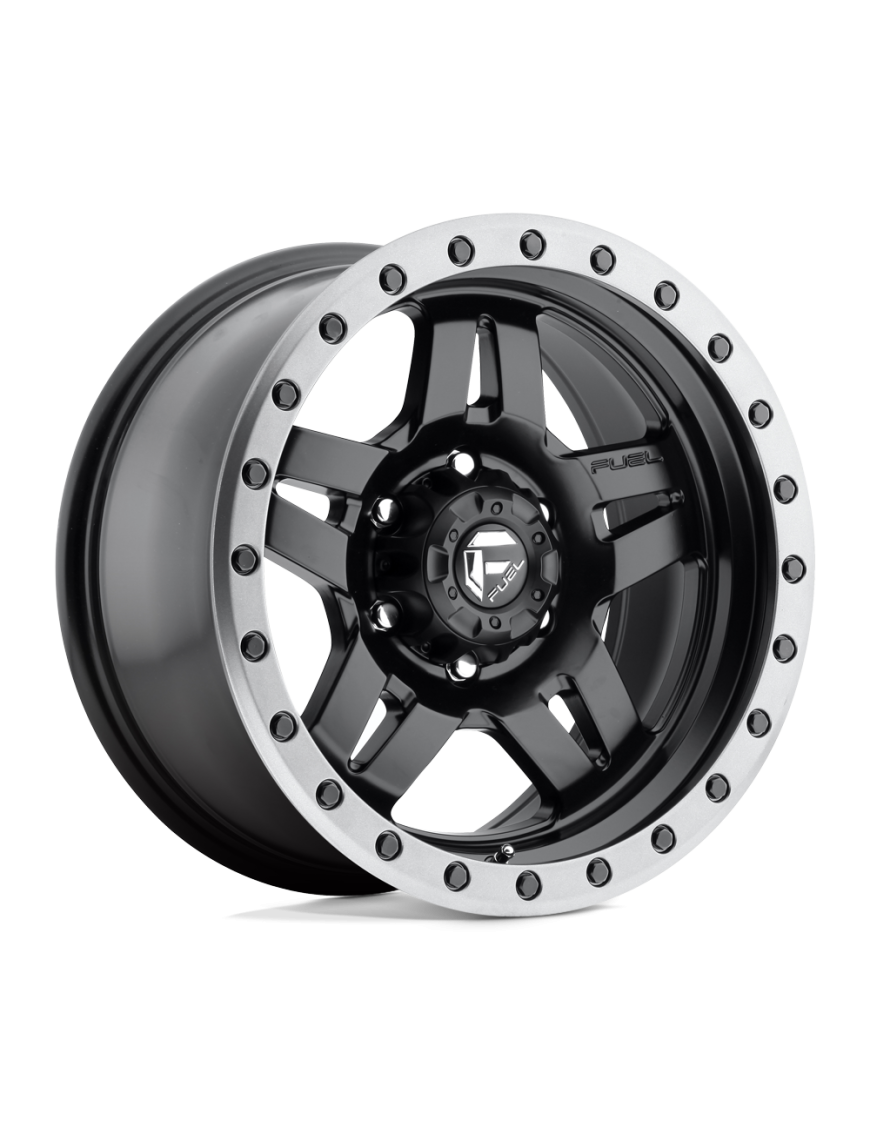 Felga aluminiowa D557 ANZA Matte Black Gun Metal Ring FUEL