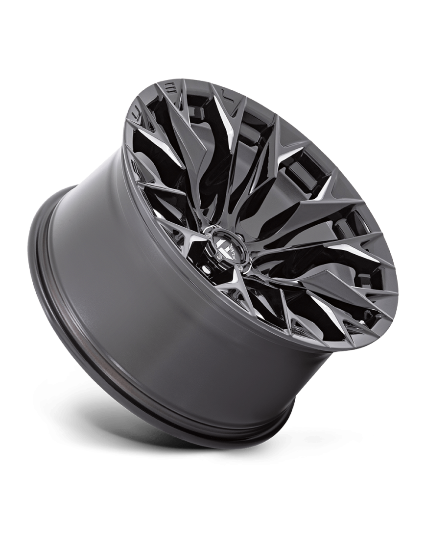 Felga aluminiowa D803 FLAME Gloss Black Milled Fuel - ujęcie 3