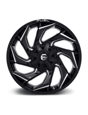 Felga aluminiowa D753 Reaction Gloss Black Milled Fuel - ujęcie 3