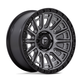 Felga aluminiowa D835 CYCLE Matte Gunmetal W/ Black Ring Fuel
