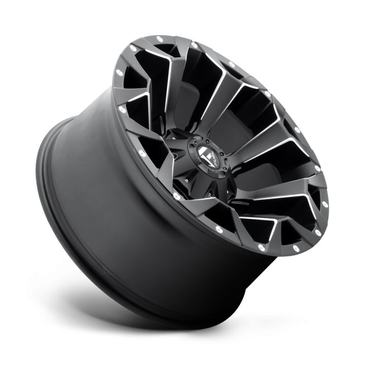 Felga aluminiowa D546 ASSAULT Matte Black Milled Fuel - ujęcie 2