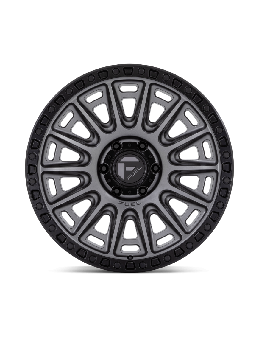 Felga aluminiowa D835 CYCLE Matte Gunmetal W/ Black Ring Fuel - ujęcie 2