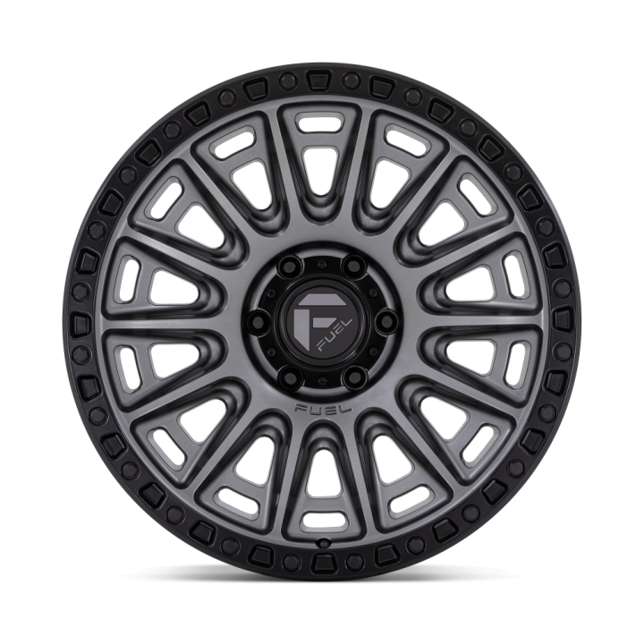 Felga aluminiowa D835 CYCLE Matte Gunmetal W/ Black Ring Fuel - ujęcie 2