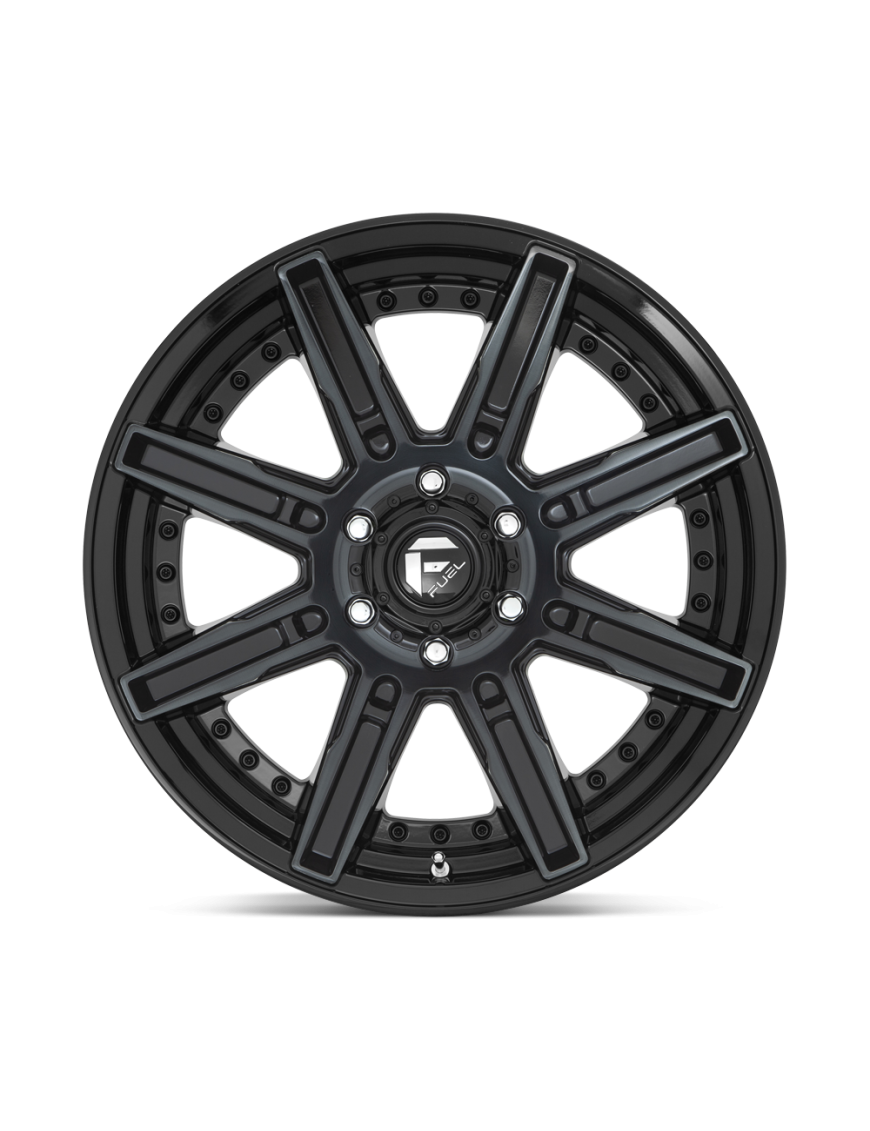 Felga aluminiowa D708 ROGUE Gloss Machined Double Dark Tint FUEL - ujęcie 2