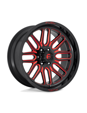 Felga aluminiowa D663 IGNITE Gloss Black Red Tinted Clear FUEL