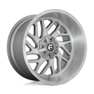 Felga aluminiowa D715 TRITON PLATINUM Brushed Gun Metal Tinted Clear FUEL