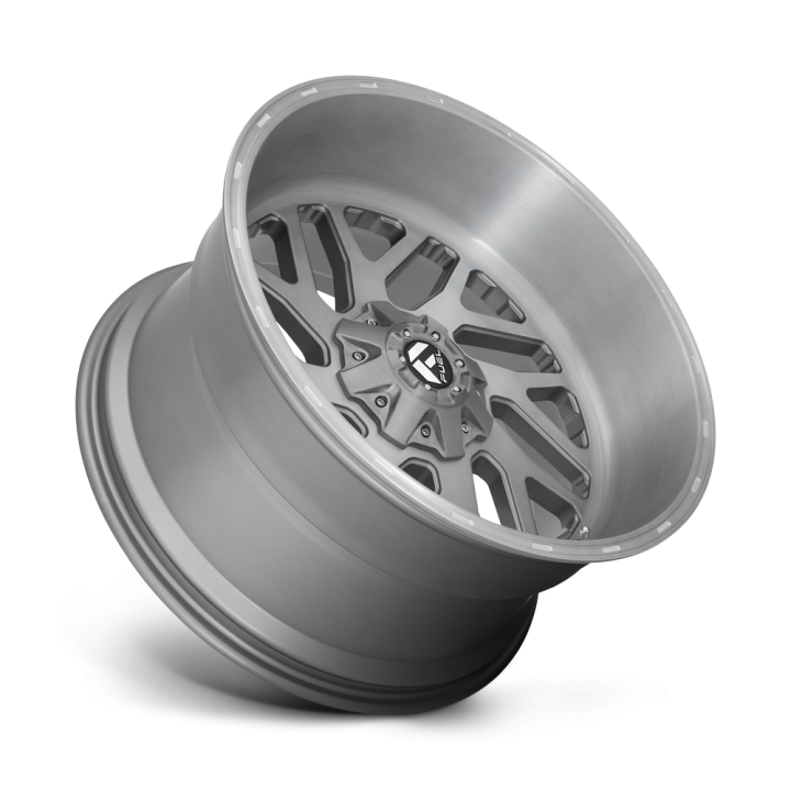 Felga aluminiowa D715 TRITON PLATINUM Brushed Gun Metal Tinted Clear FUEL - ujęcie 3