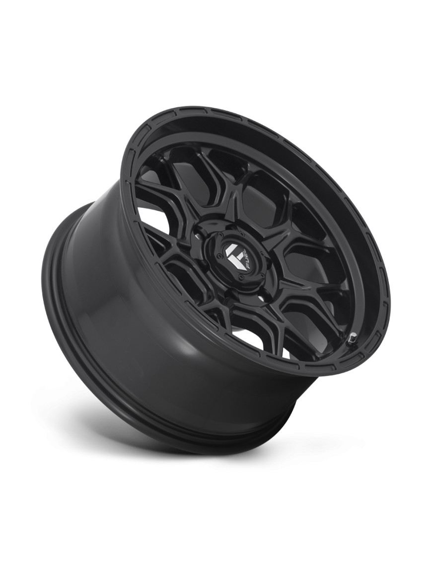 Felga aluminiowa D670 TECH Matte Black FUEL - ujęcie 2