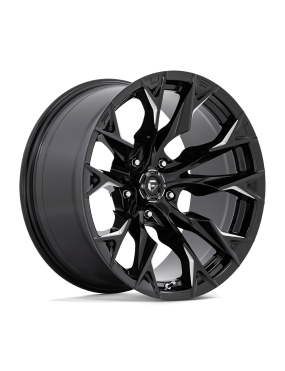 Felga aluminiowa D803 FLAME Gloss Black Milled FUEL