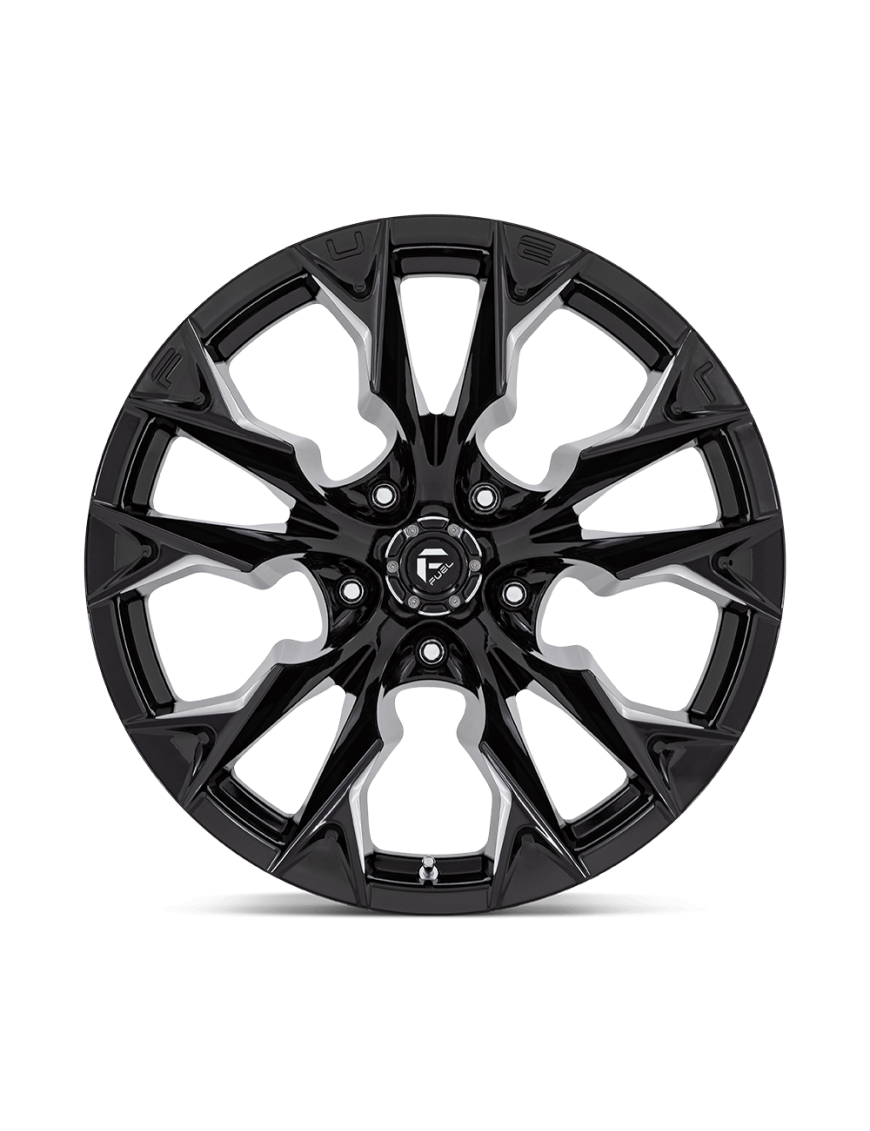 Felga aluminiowa D803 FLAME Gloss Black Milled FUEL - ujęcie 2
