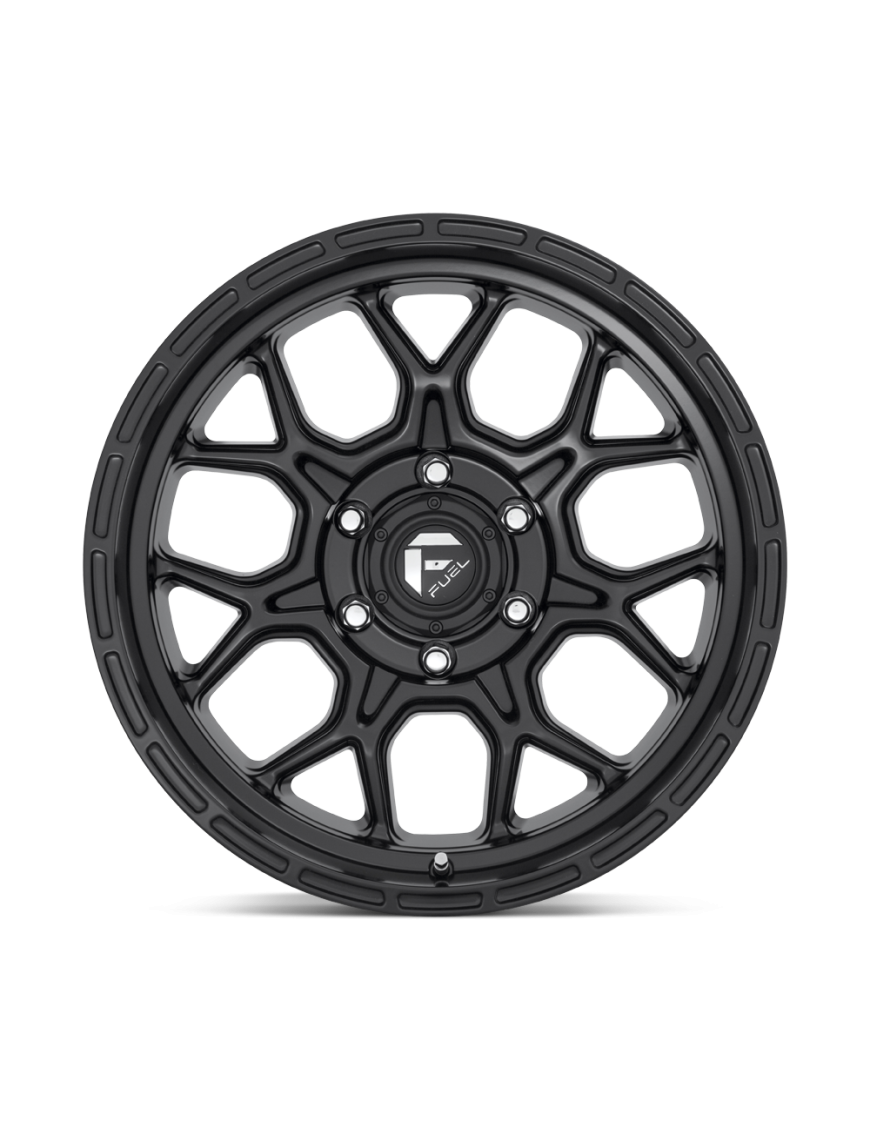 Felga aluminiowa D670 TECH Matte Black FUEL - ujęcie 3