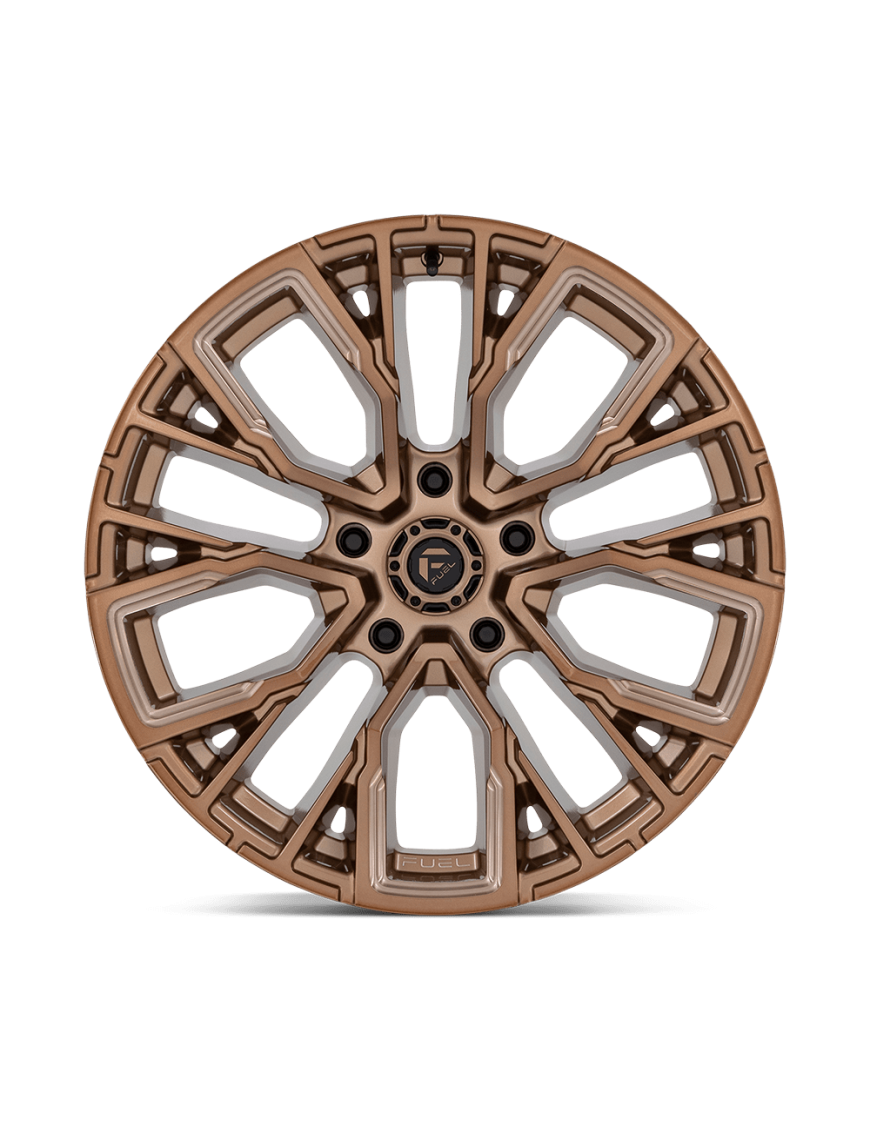 Felga aluminiowa D850 REBAR Platinum Bronze Milled FUEL - ujęcie 2