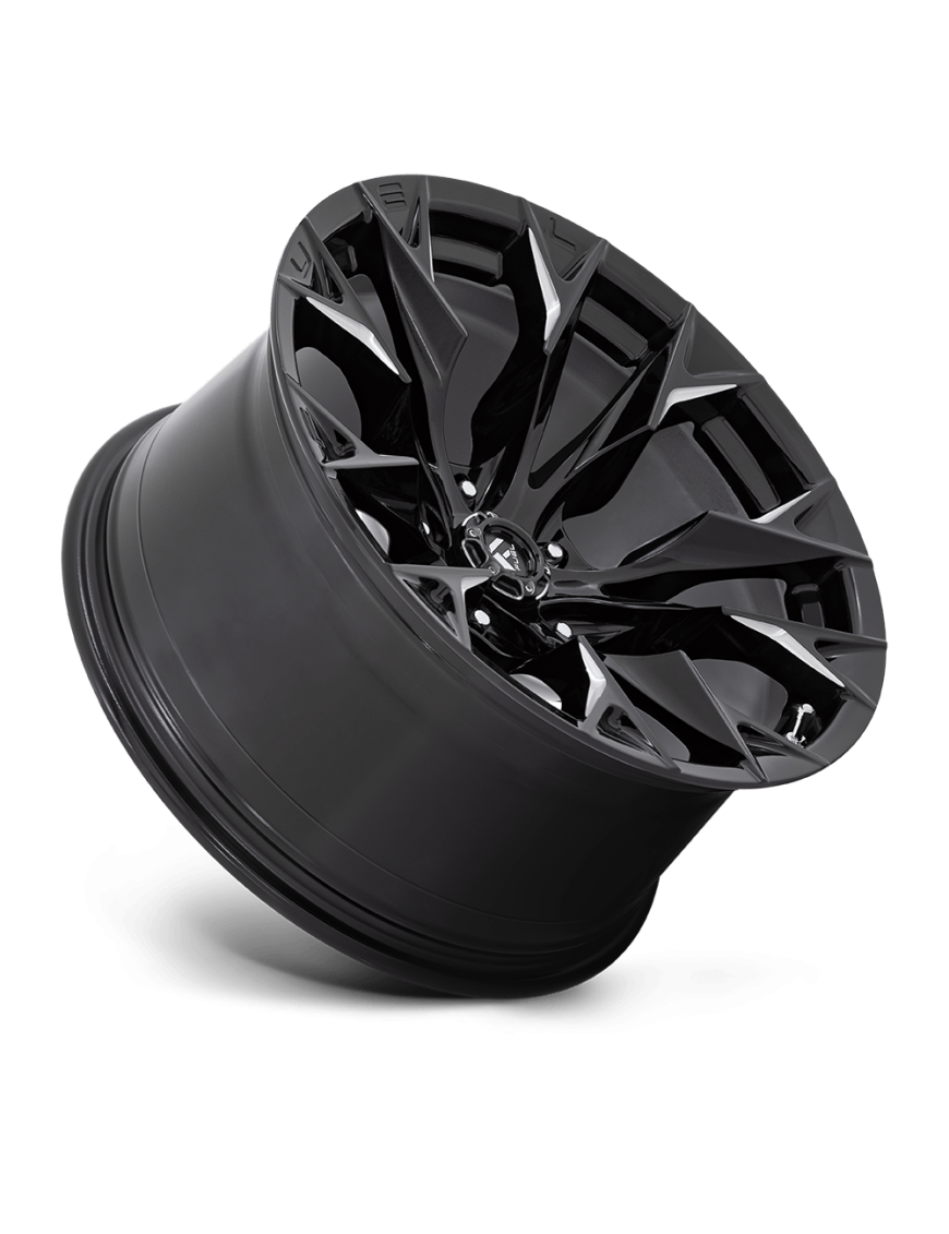 Felga aluminiowa D803 FLAME Gloss Black Milled FUEL - ujęcie 3