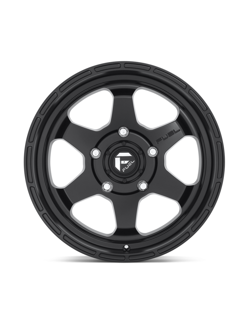 Felga aluminiowa D664 SHOK Matte Black FUEL - ujęcie 2