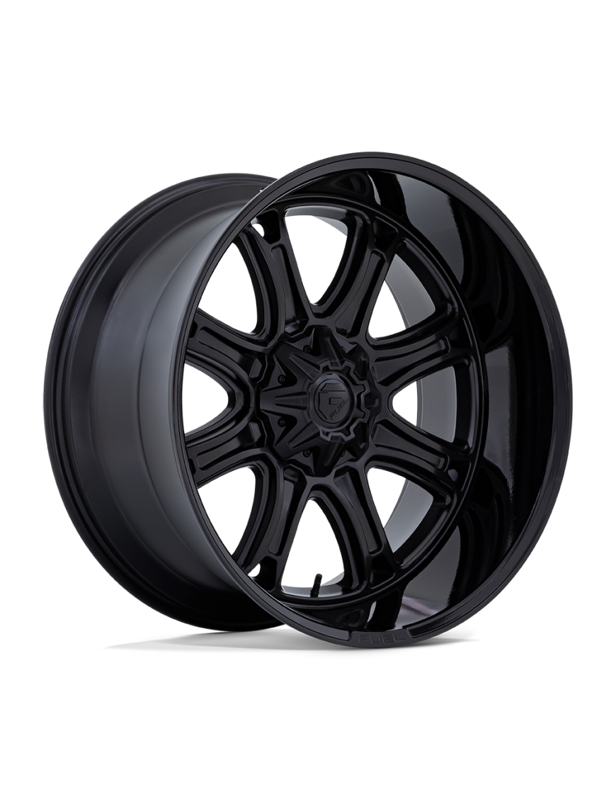 Felga aluminiowa DARKSTAR Matte Black W/ Gloss Black Lip FUEL