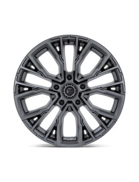Felga aluminiowa D848 REBAR Matte Gunmetal FUEL - ujęcie 3