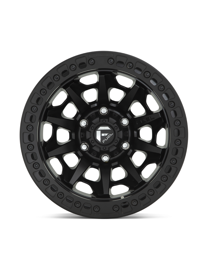 Felga aluminiowa D114 COVERT BEADLOCK Matte Black FUEL - ujęcie 2