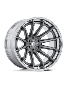 Felga aluminiowa FC403 BURN Platinum W/ Chrome Lip FUEL