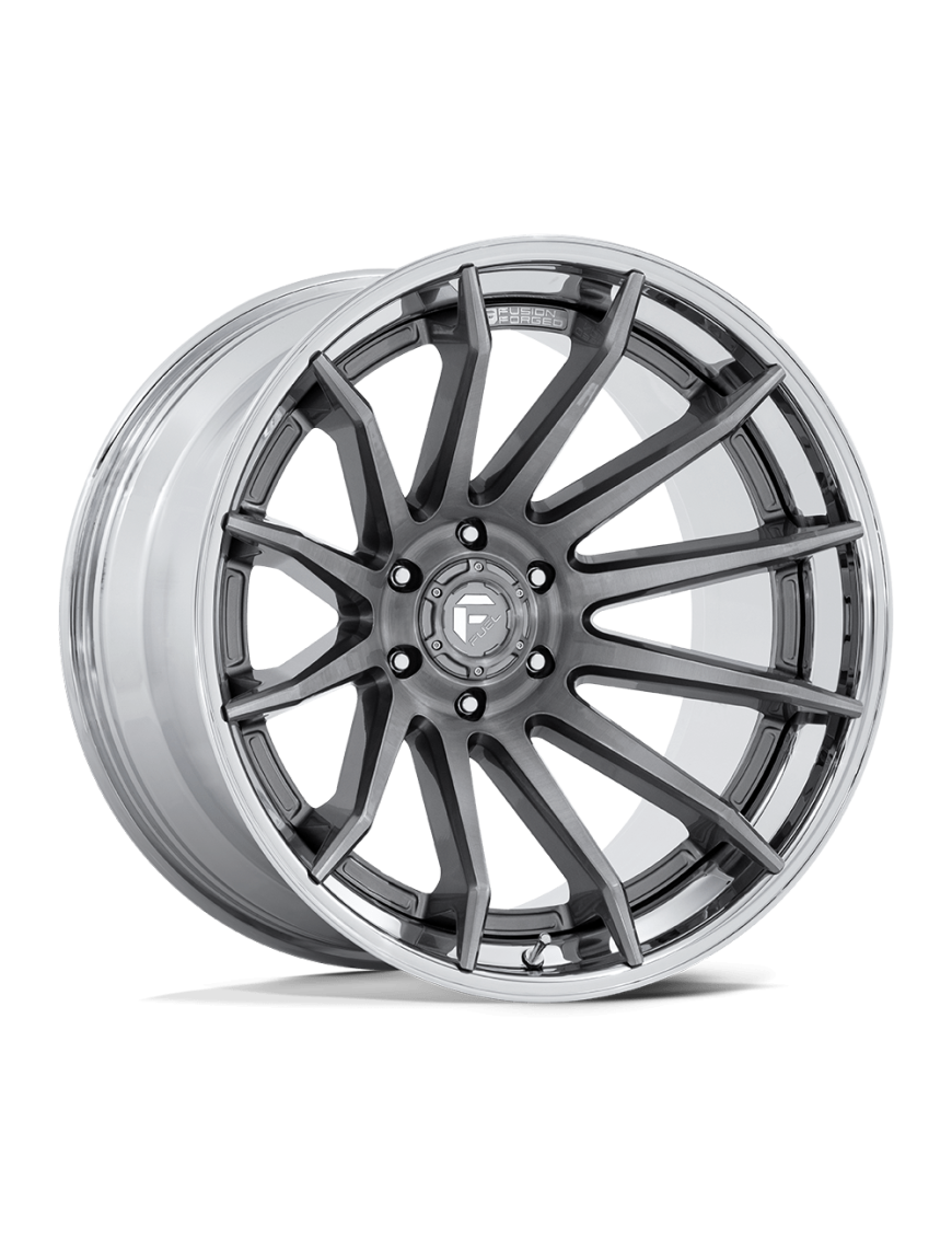 Felga aluminiowa FC403 BURN Platinum W/ Chrome Lip FUEL