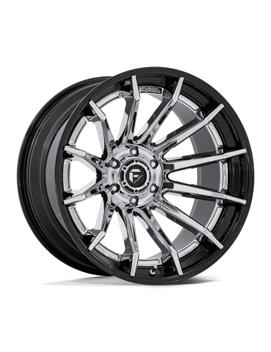 Felga aluminiowa FC403 BURN Chrome W/ Gloss Black Lip FUEL