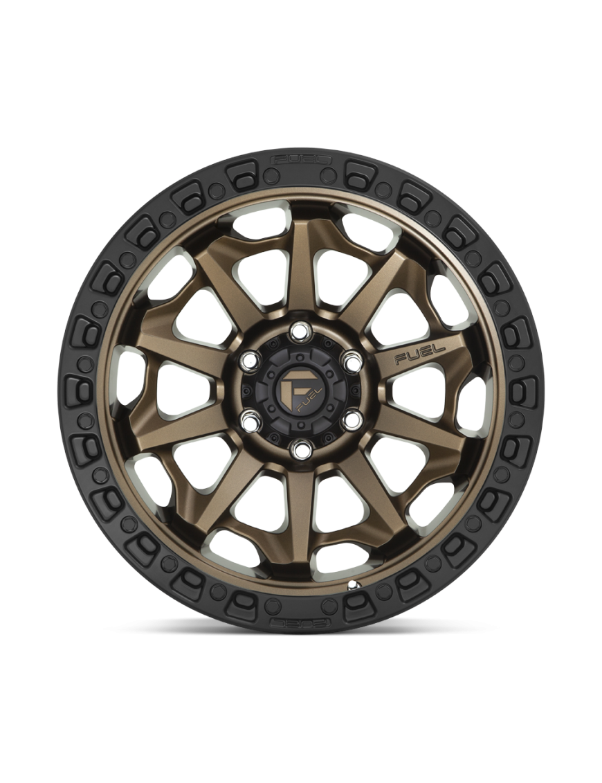 Felga aluminiowa D696 COVERT Matte Bronze Black Bead Ring FUEL