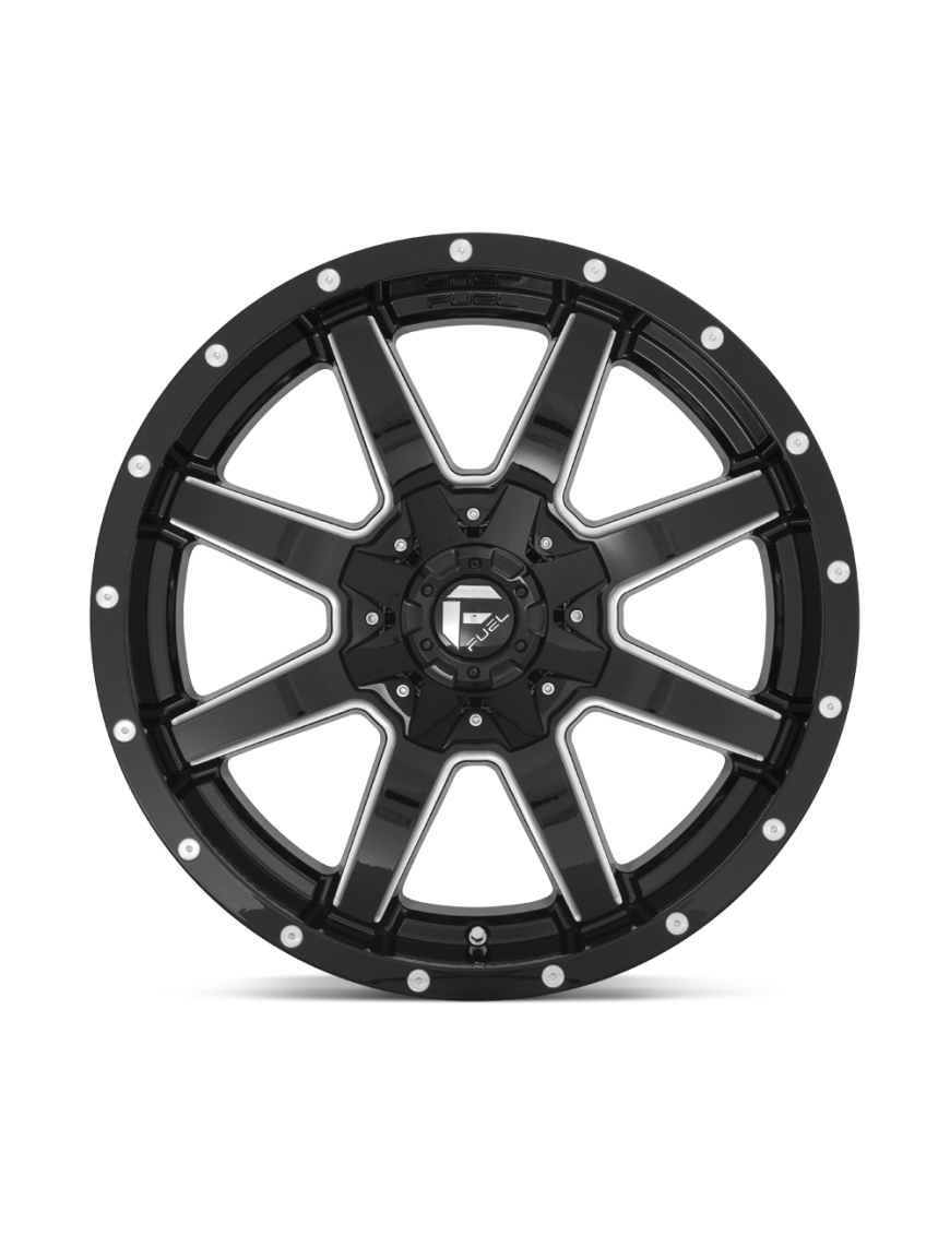 Felga aluminiowa D610 MAVERICK Gloss Black Milled FUEL