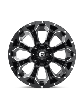 Felga aluminiowa D576 ASSAULT Gloss Black Milled FUEL - ujęcie 3