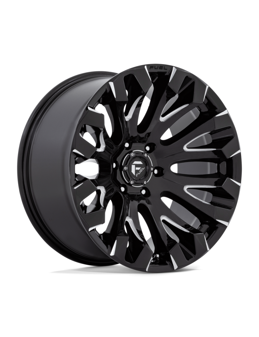 Felga aluminiowa D828 QUAKE Gloss Black Milled FUEL