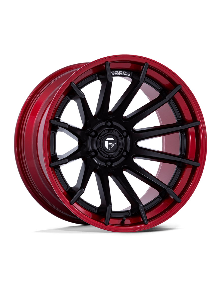 Felga aluminiowa FC403 BURN Matte Black W/ Candy Red Lip FUEL