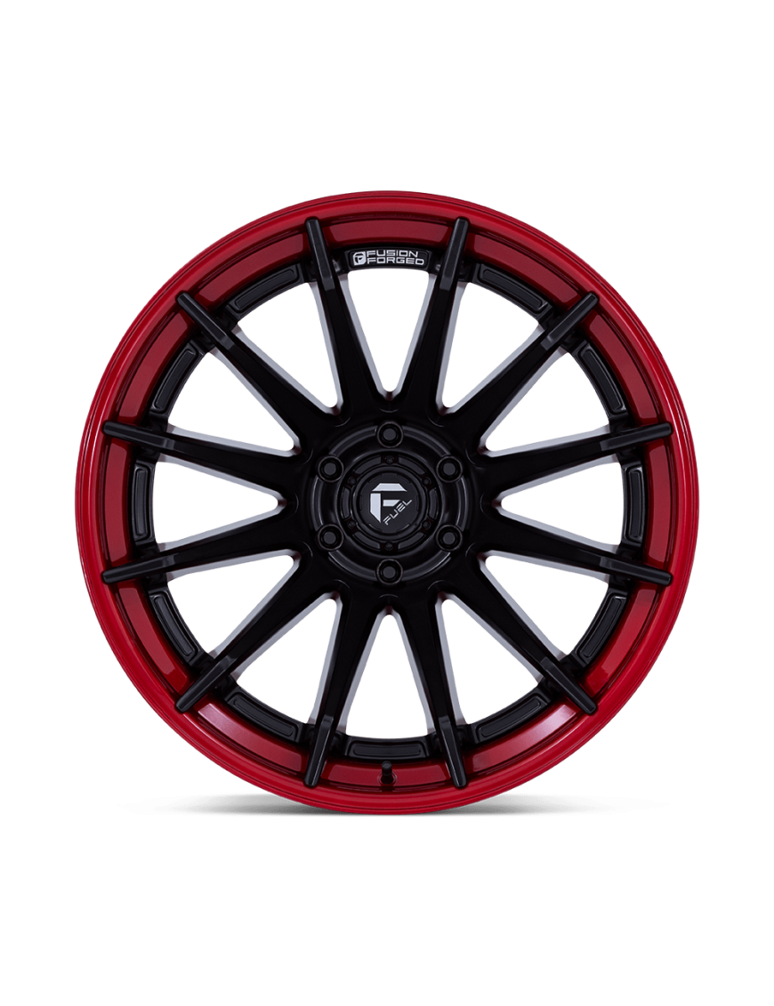Felga aluminiowa FC403 BURN Matte Black W/ Candy Red Lip FUEL