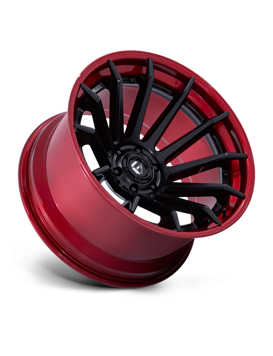 Felga aluminiowa FC403 BURN Matte Black W/ Candy Red Lip FUEL