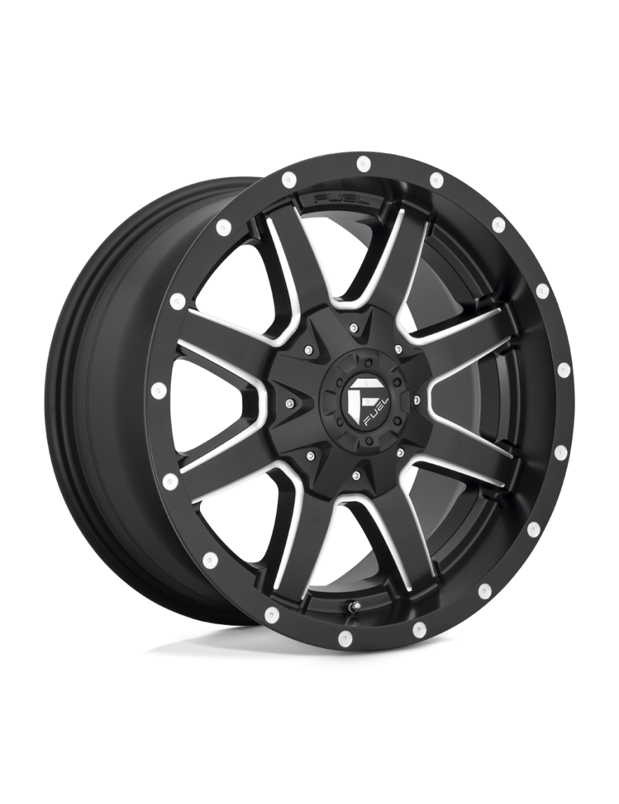 Felga aluminiowa D538 MAVERICK Matte Black Milled FUEL