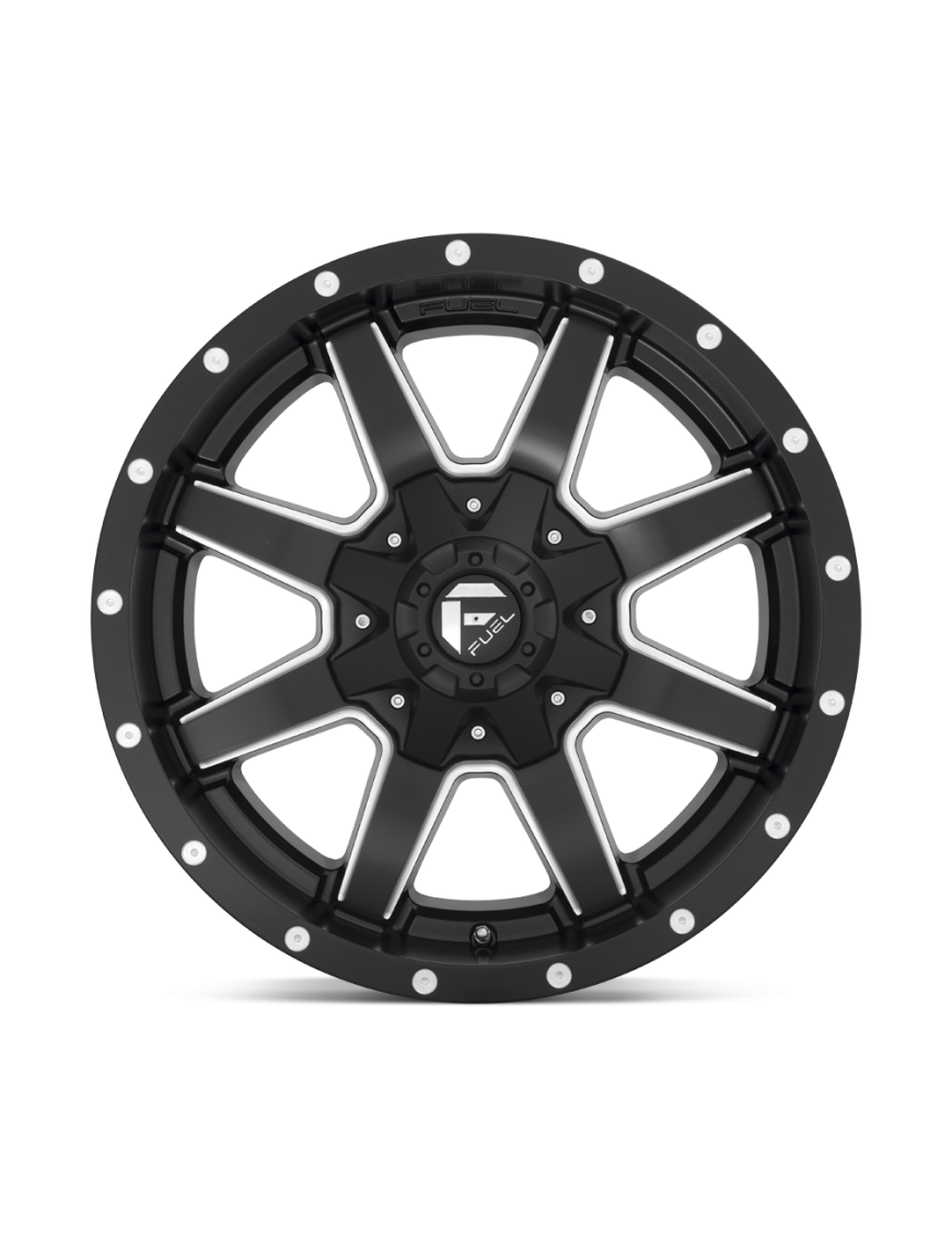 Felga aluminiowa D538 MAVERICK Matte Black Milled FUEL