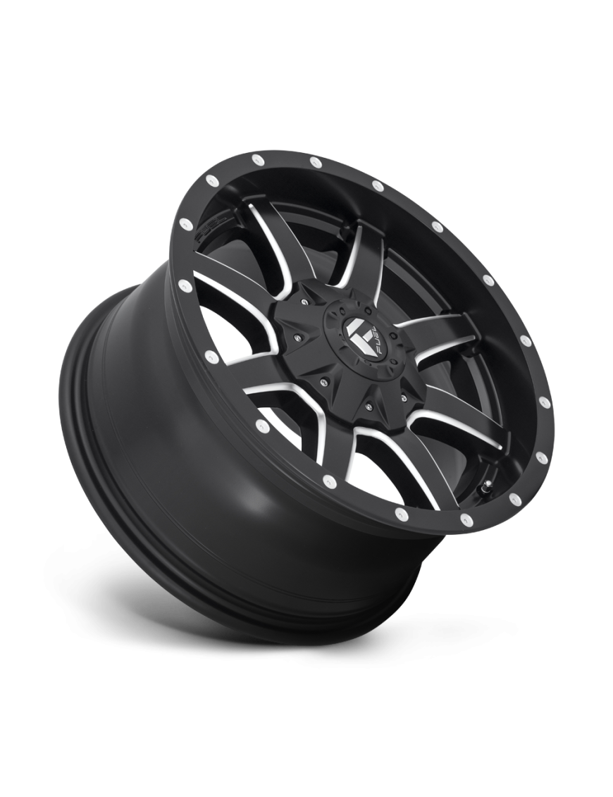 Felga aluminiowa D538 MAVERICK Matte Black Milled FUEL