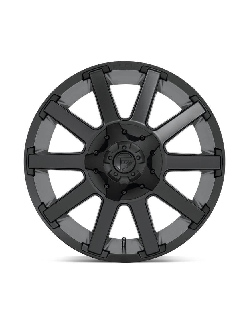 Felga aluminiowa D437 CONTRA Satin Black FUEL - ujęcie 3
