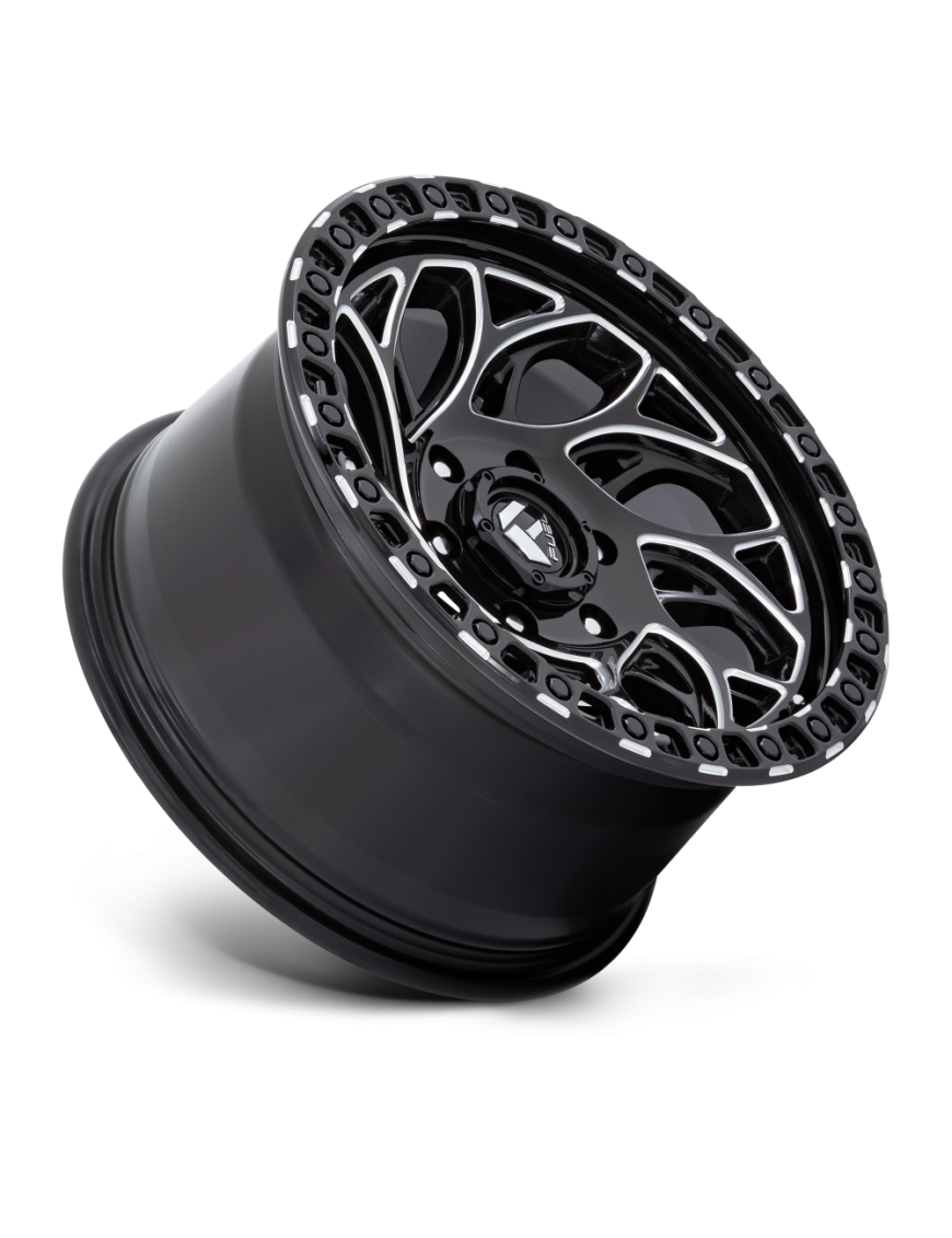 Felga aluminiowa D840 RUNNER OR Gloss Black Milled FUEL - ujęcie 2