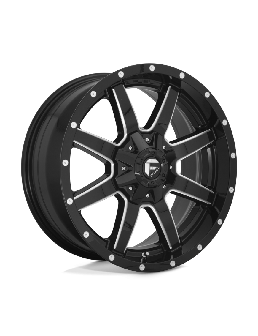 Felga aluminiowa D610 MAVERICK Gloss Black Milled FUEL