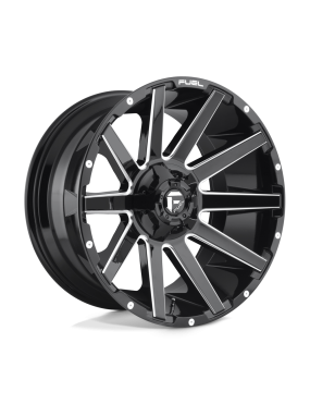 Felga aluminiowa D615 CONTRA Gloss Black Milled FUEL