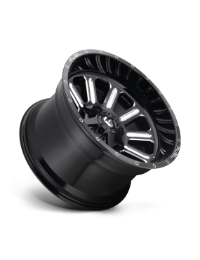 Felga aluminiowa D620 HARDLINE Gloss Black Milled FUEL - ujęcie 3