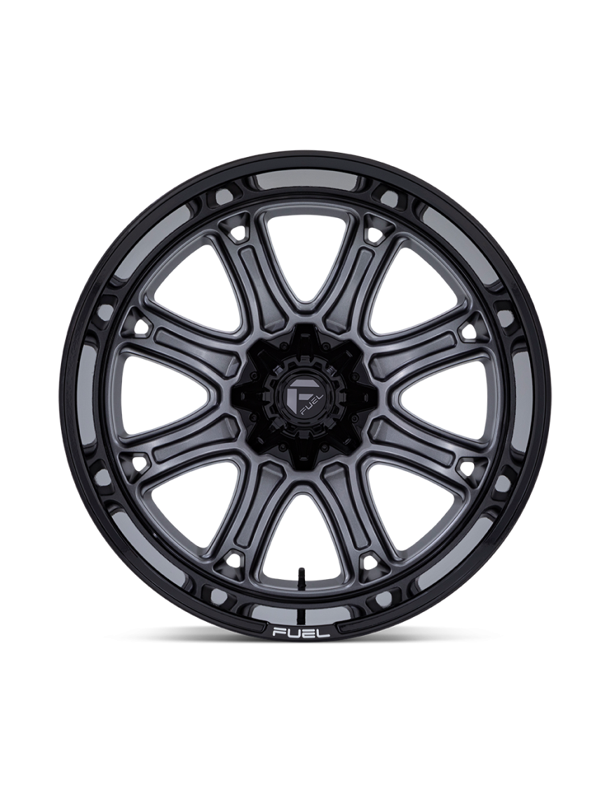 Felga aluminiowa DARKSTAR Matte Gunmetal W/ Black Lip FUEL - ujęcie 3