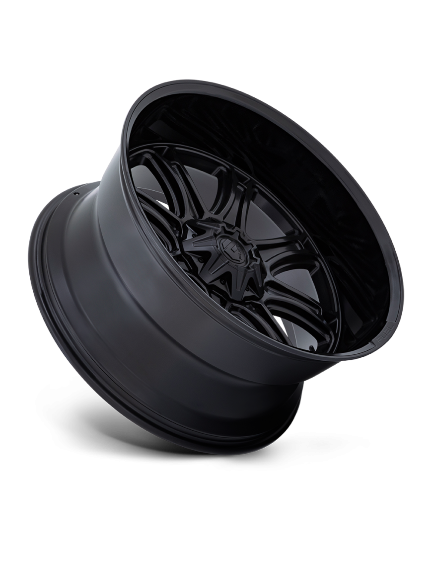 Felga aluminiowa DARKSTAR Matte Black W/ Gloss Black Lip FUEL - ujęcie 2